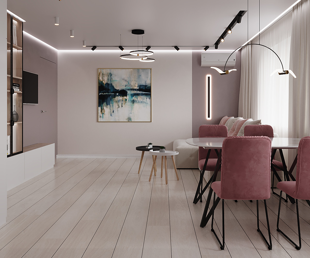 Квартира с весенним настроением