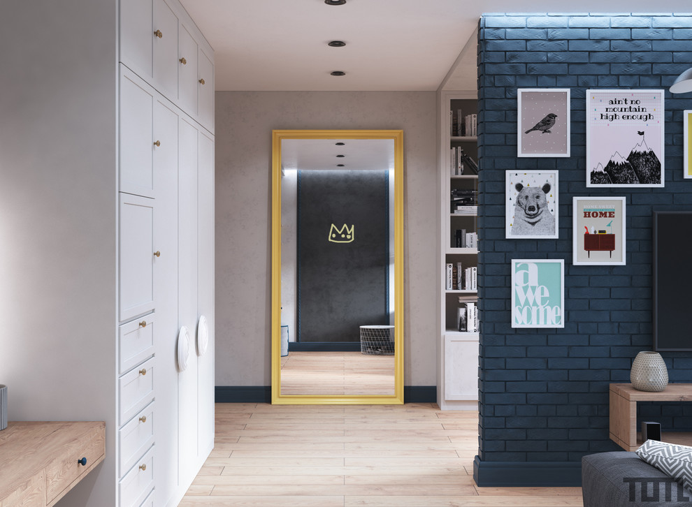 Просторный лофт для большой семьи