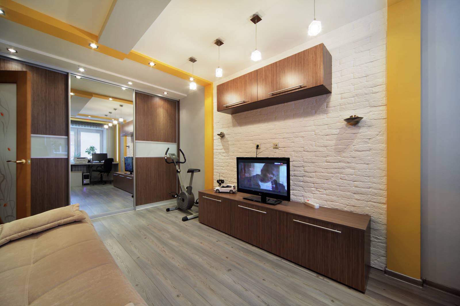 Солнечный дизайн - проект 3х комнатной квартиры