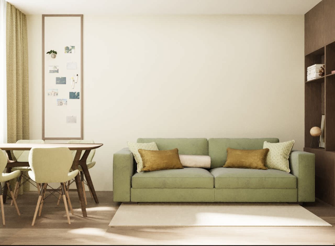 Гостиная-кухня