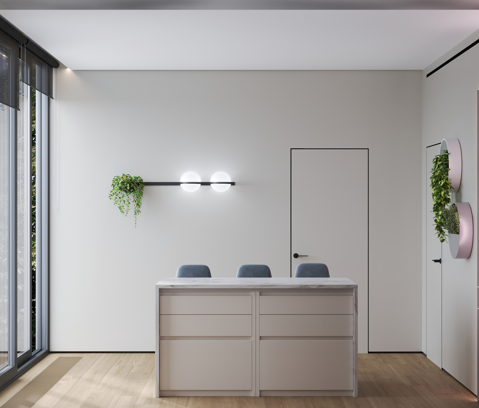 3д визуализация интерьера дома по техзаданию