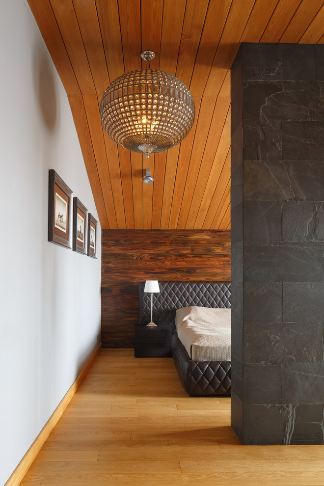 Houzz тур: Шале по-русски в доме для гостеприимной семьи