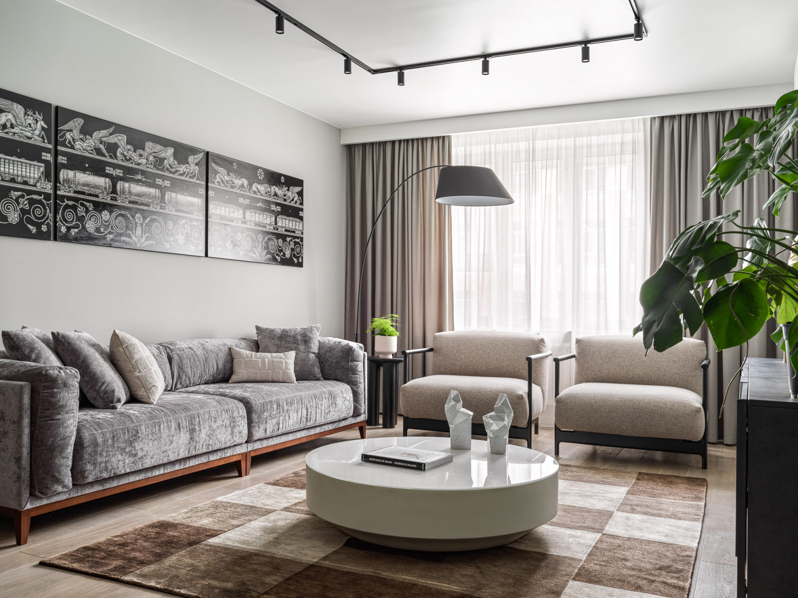 Обложка проекта: Квартира для холостяка в Москве