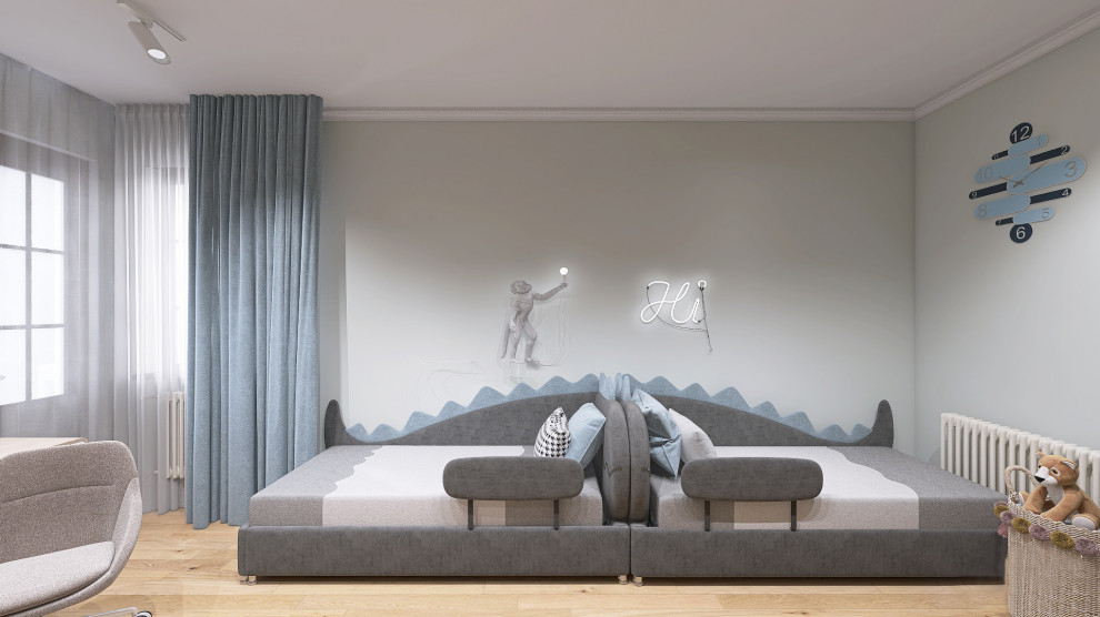 Обложка проекта: Детская для 2х мальчиков 7 и 5 лет