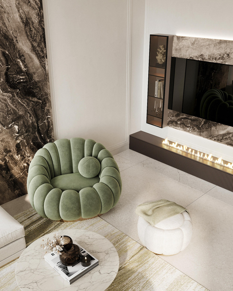 Легкая современная классика в дизайне квартиры для ЖК "Модум" - 97 м2