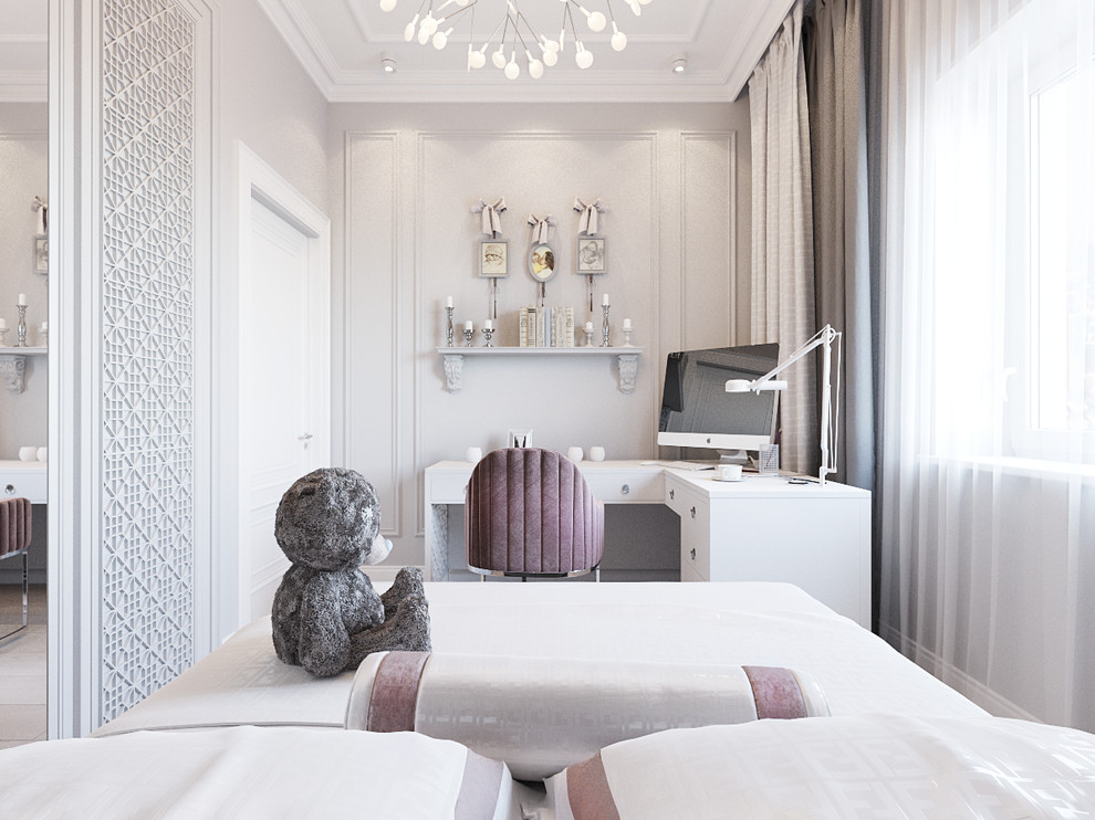 Дизайн дома площадью 136 кв.м в классическом стиле