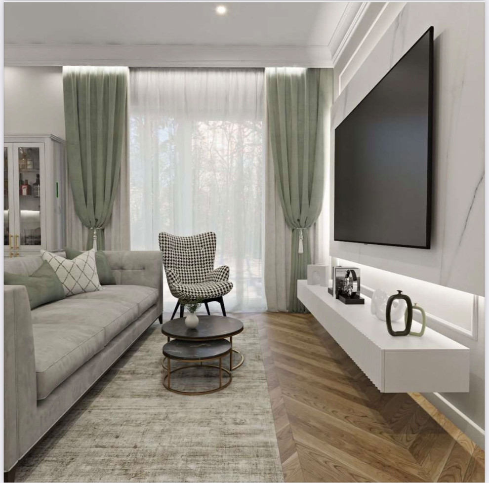 Дом по мотивам неоклассики