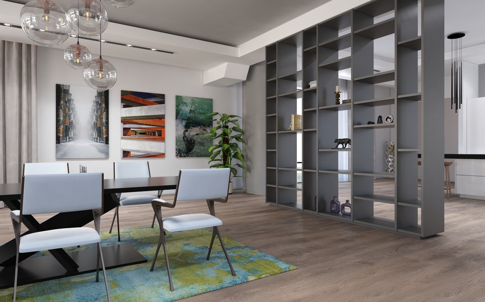 Гостиная с камином