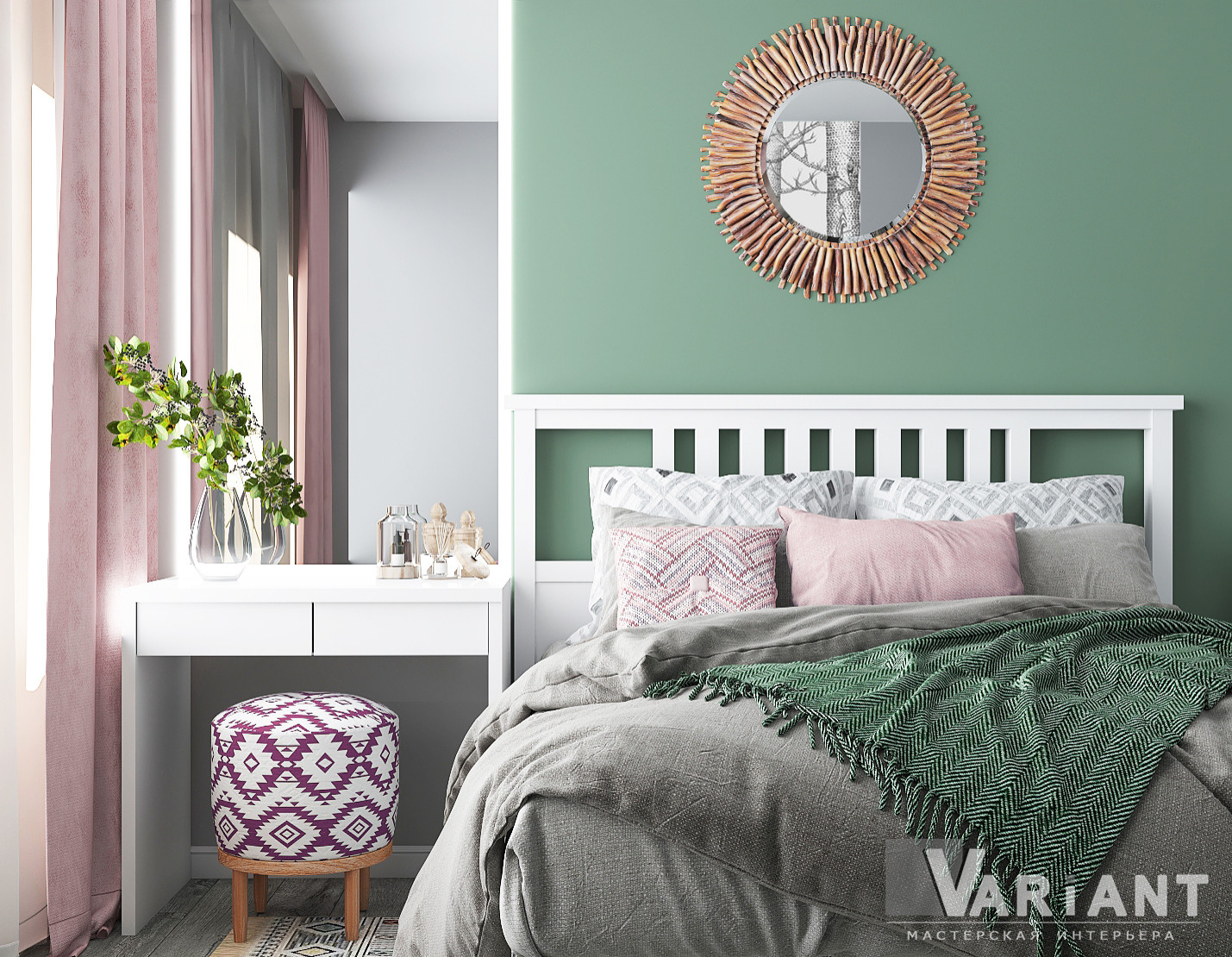 Дизайн проект трехкомнатной квартиры по ул. Измайлова