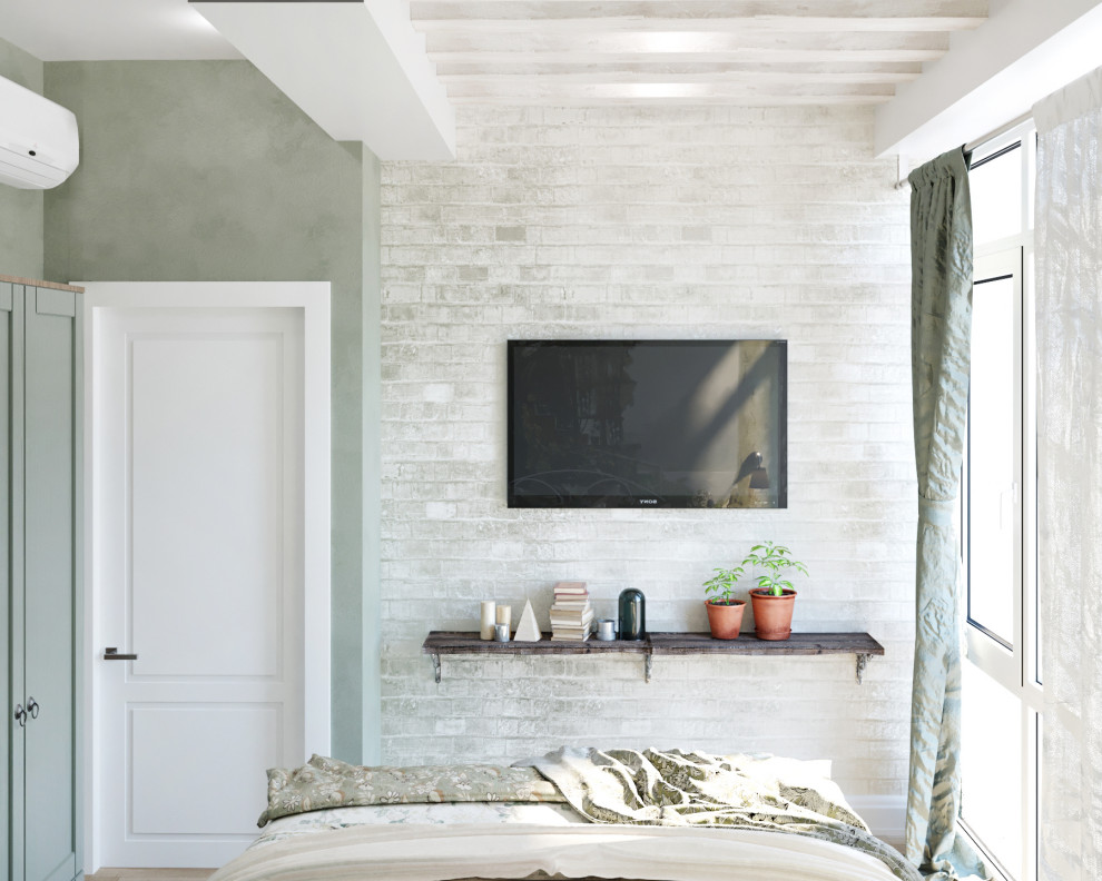 Дизайн проект квартиры общей площадью 56 кв.м в стиле "Прованс"