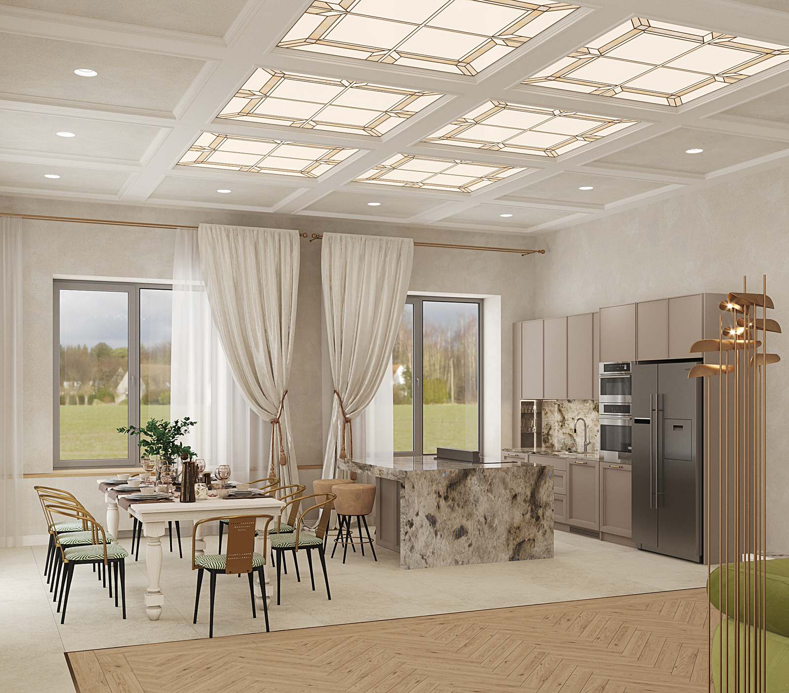 Дом со вторым светом