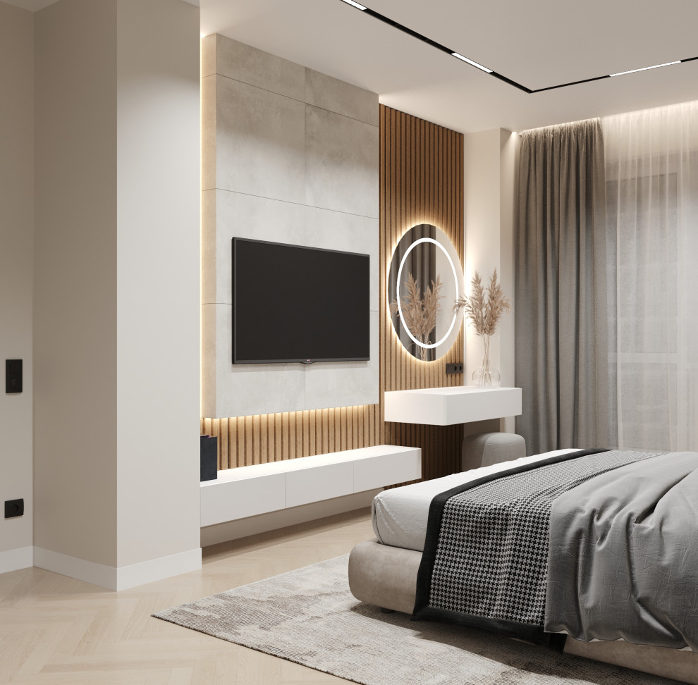 Спальня в ЖК Александровский