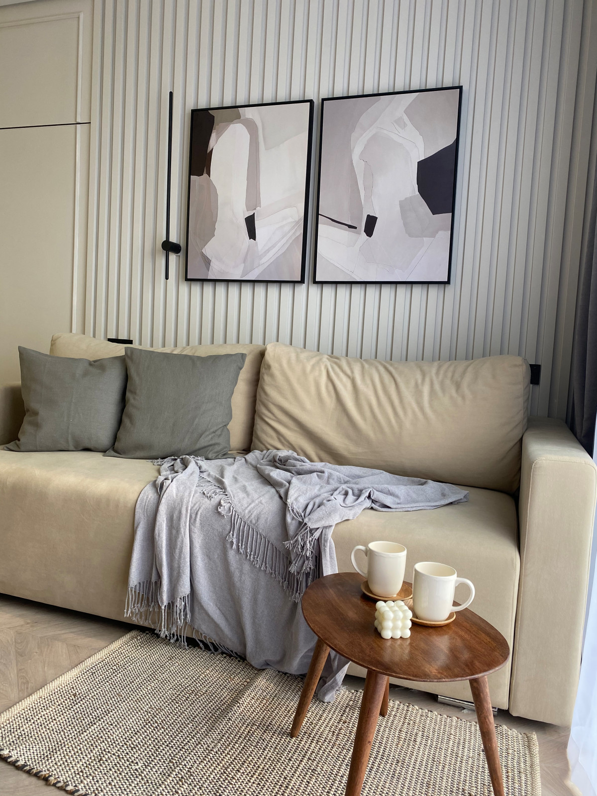 Реализованный проект , квартира 45 кВ. в ЖК Сити Парк