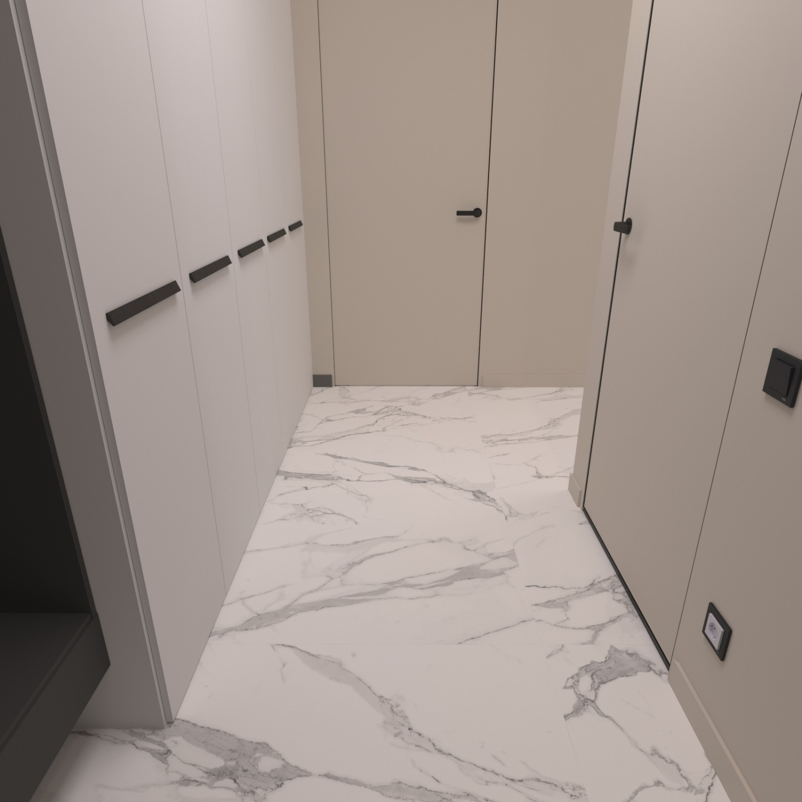 Новосибирск. ЖК Тихомиров. Эскизы + фото с реализации проекта.