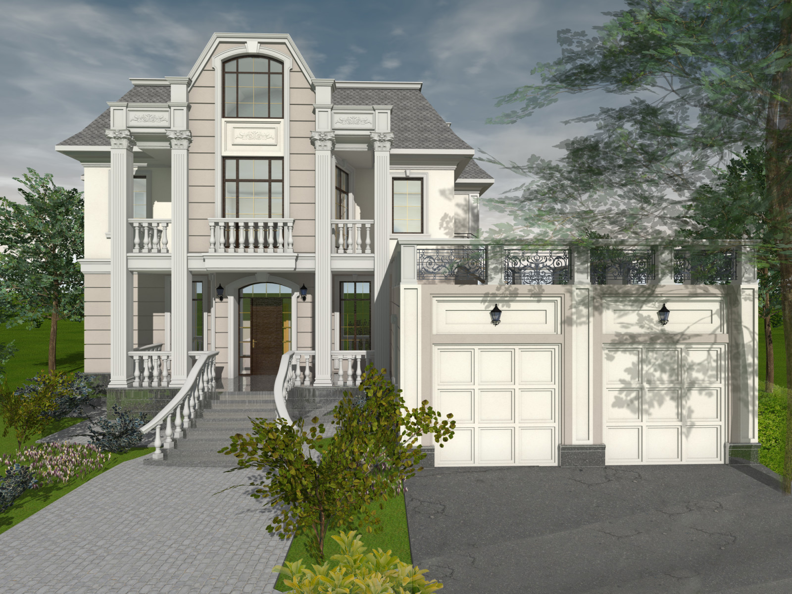 Особняк в поселке Серебряный Лес