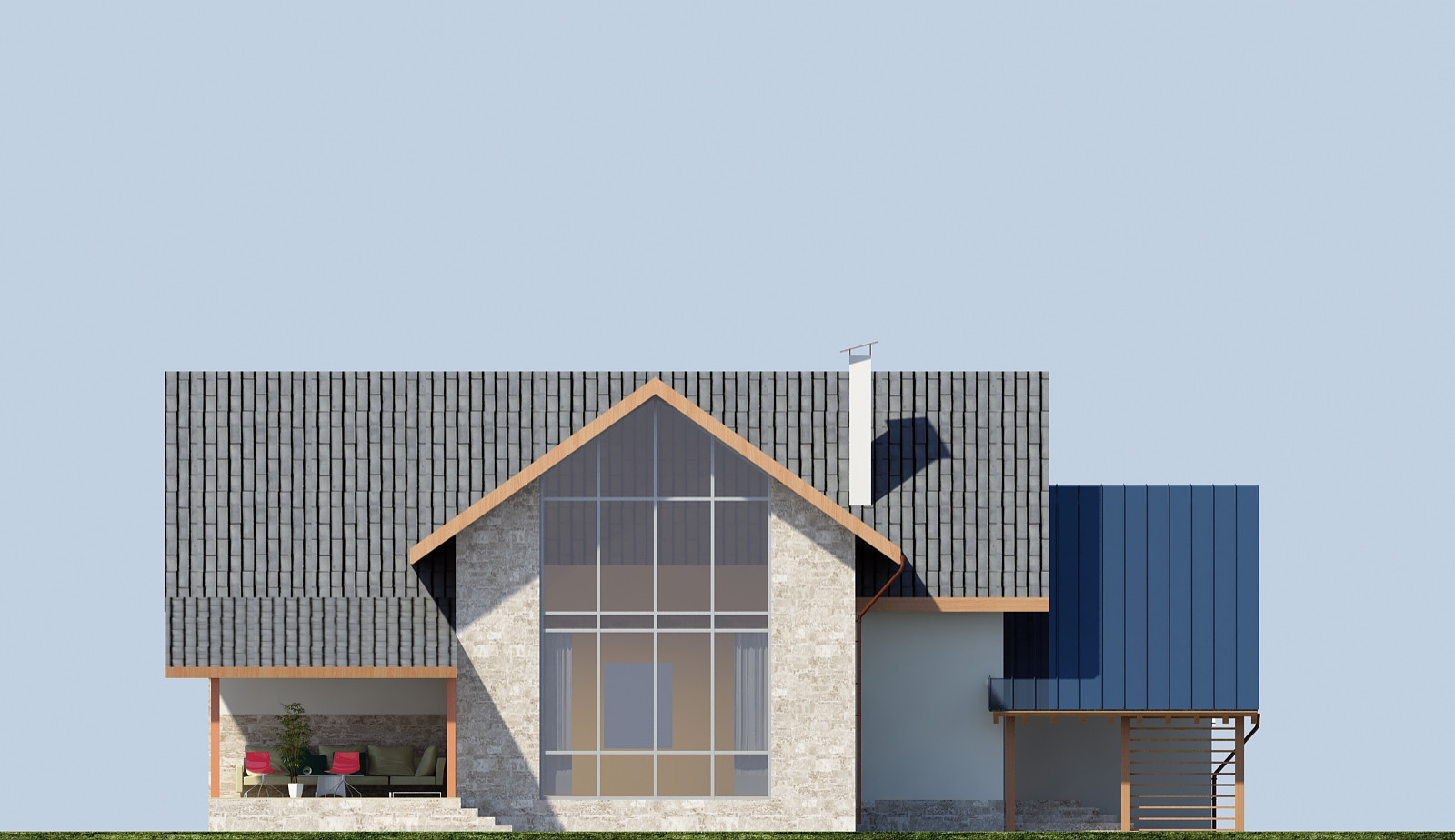 Индивидуальный жилой дом#1