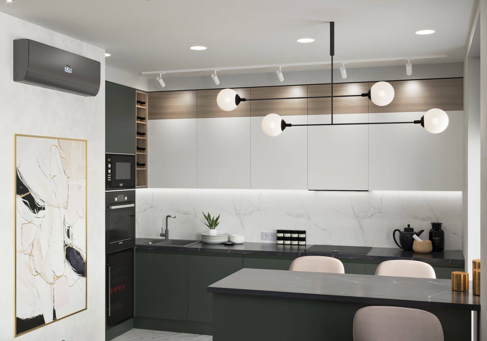 Двухуровневая квартира в Подольске