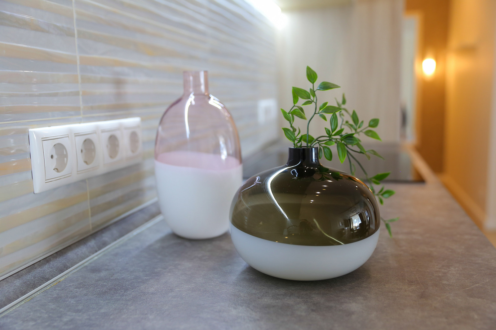 Современная квартира в мягких цветах