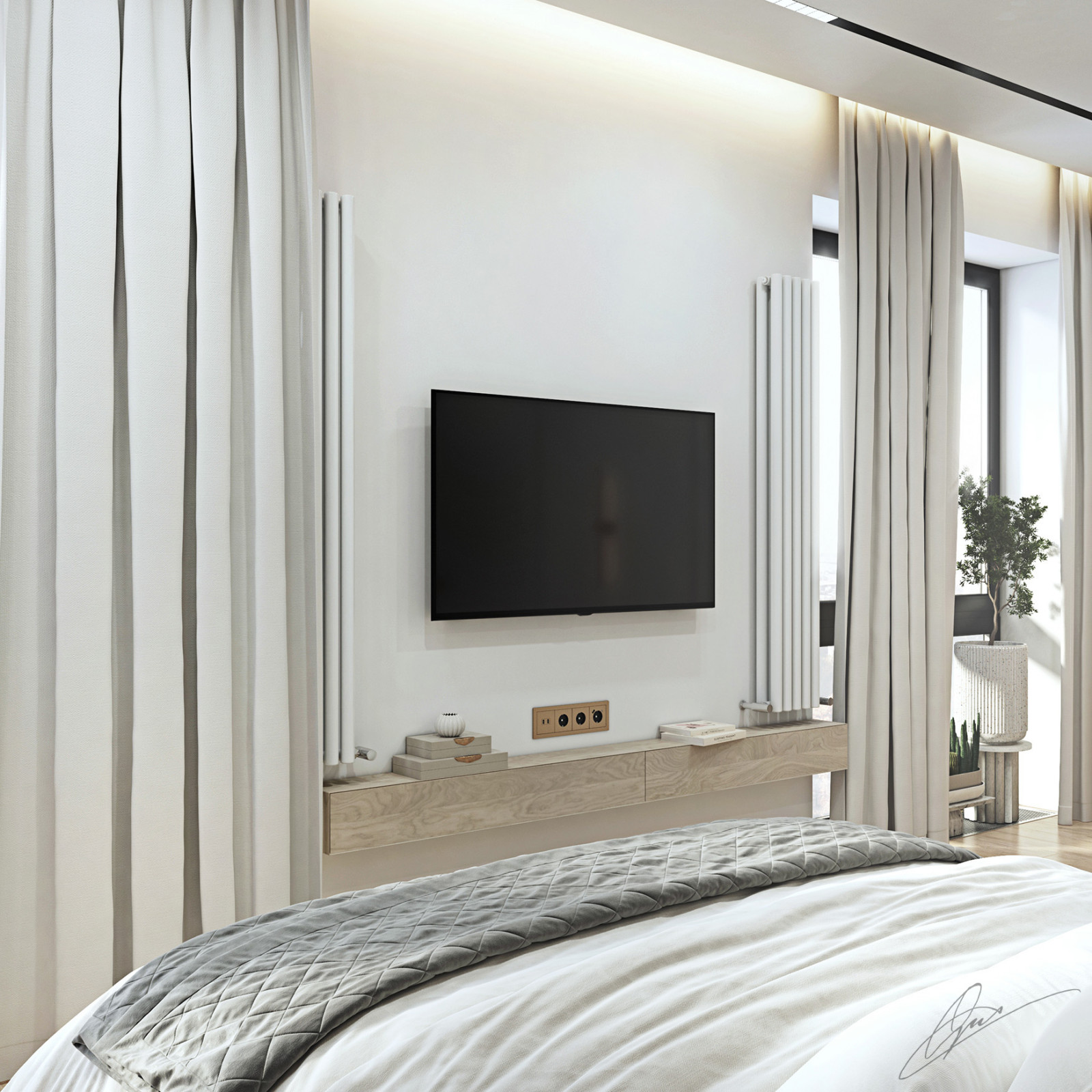 Трёхкомнатная квартира в ЖК "Discovery Park"