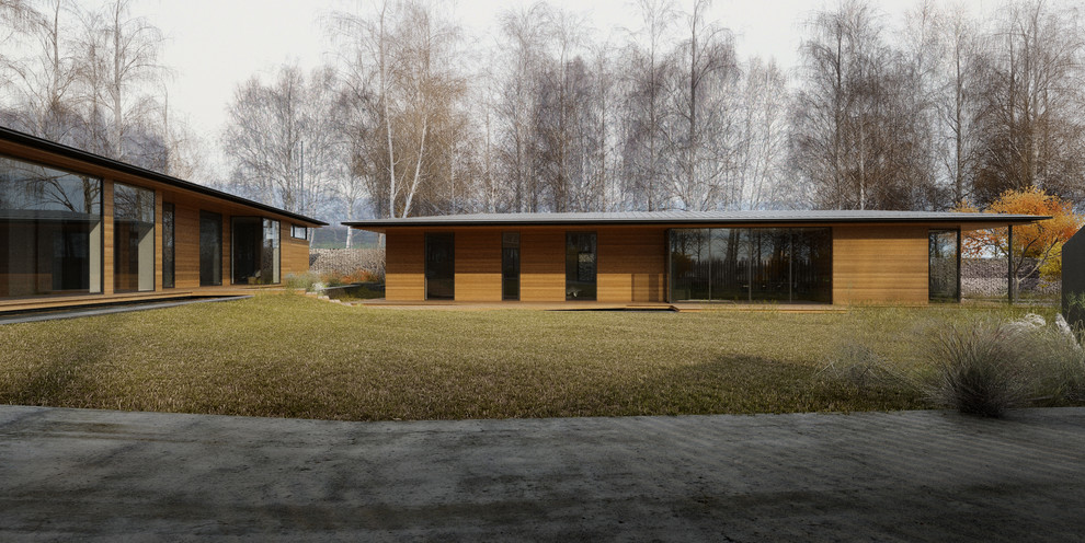 Главный фасад гостевого дома