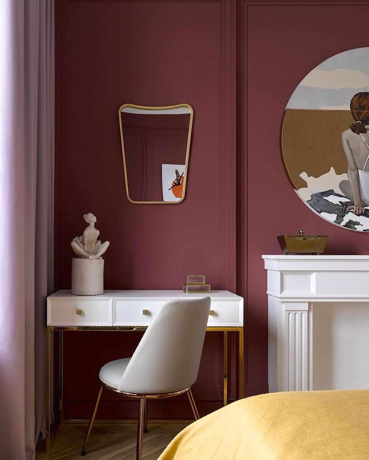 Обложка проекта: Интерьер яркой спальни