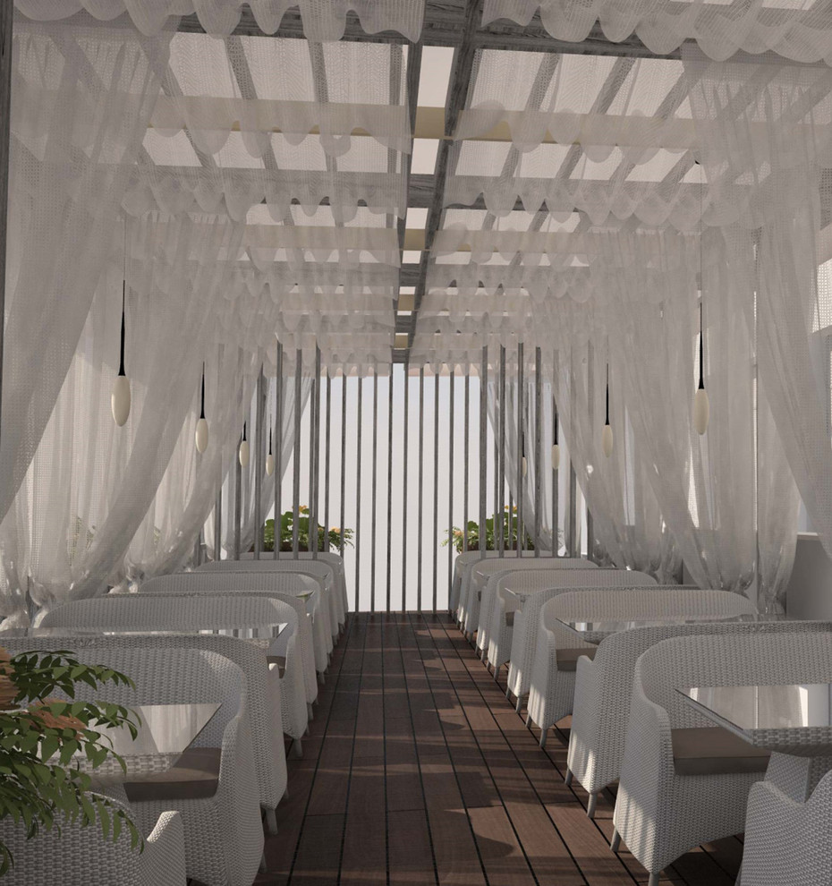 Обложка проекта: Летняя веранда для ресторана