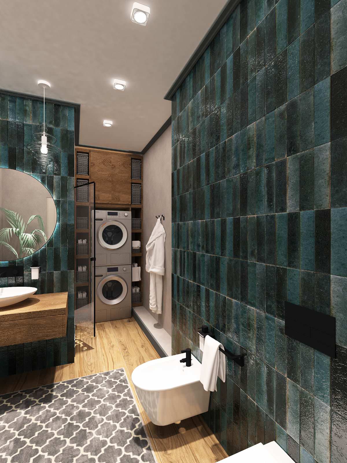 Обложка проекта: Малахитовый санузел