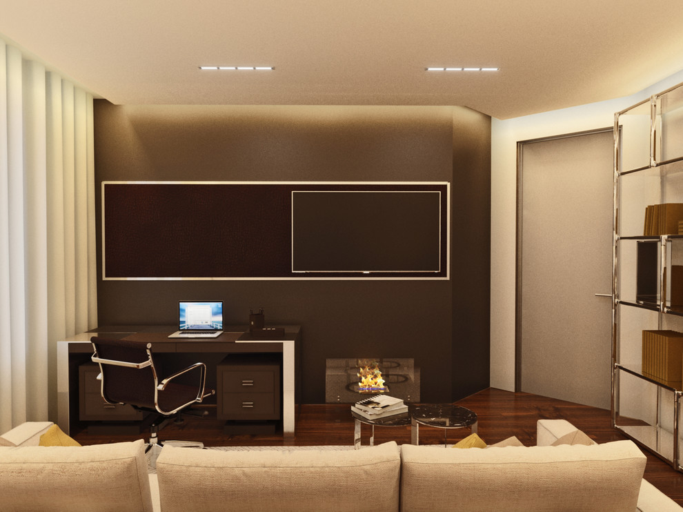 Интерьер квартиры в  ЖК "Дом на Фрунзенской". Санкт-Петербург