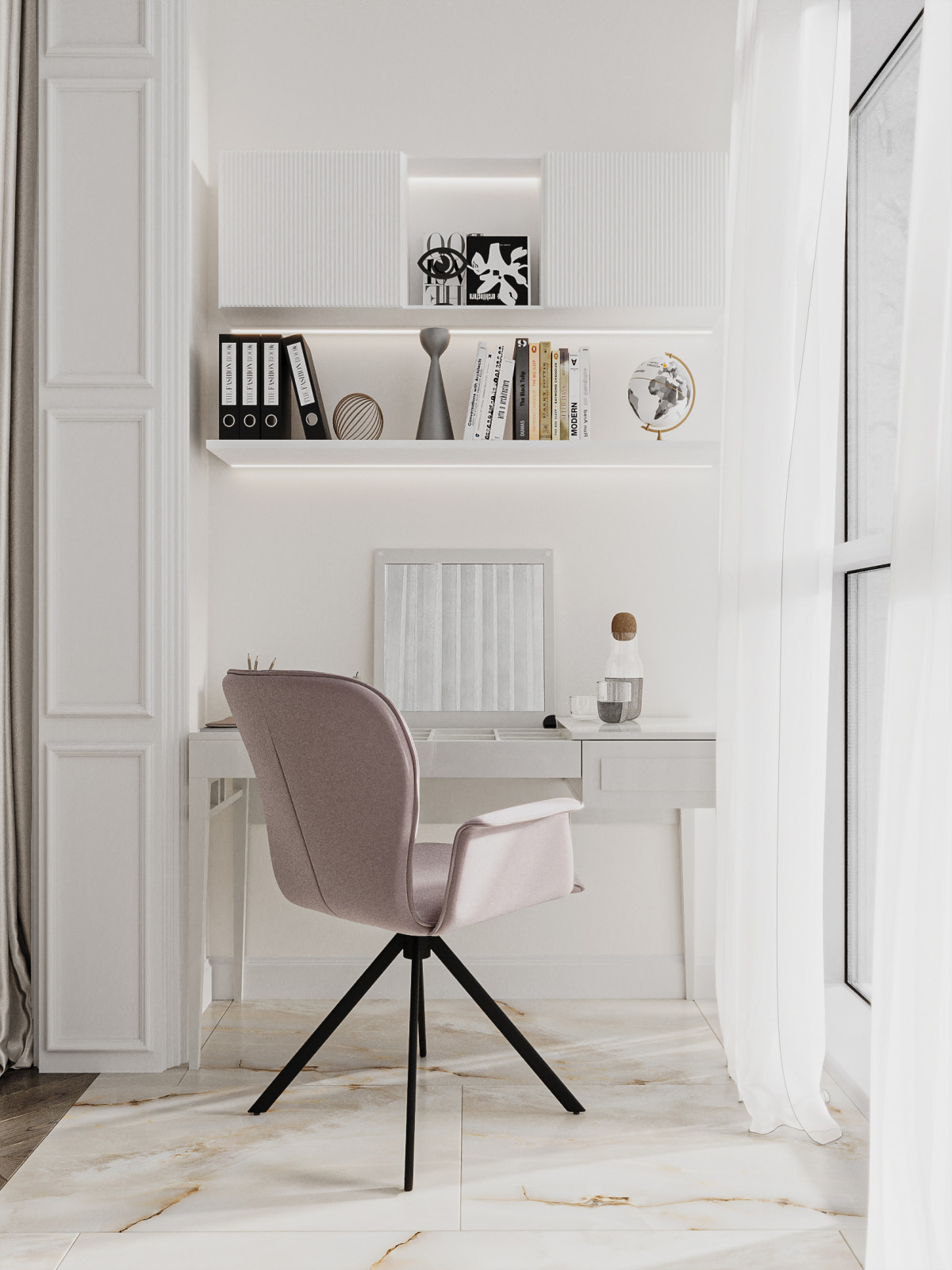 Квартира 128 м² в современном стиле