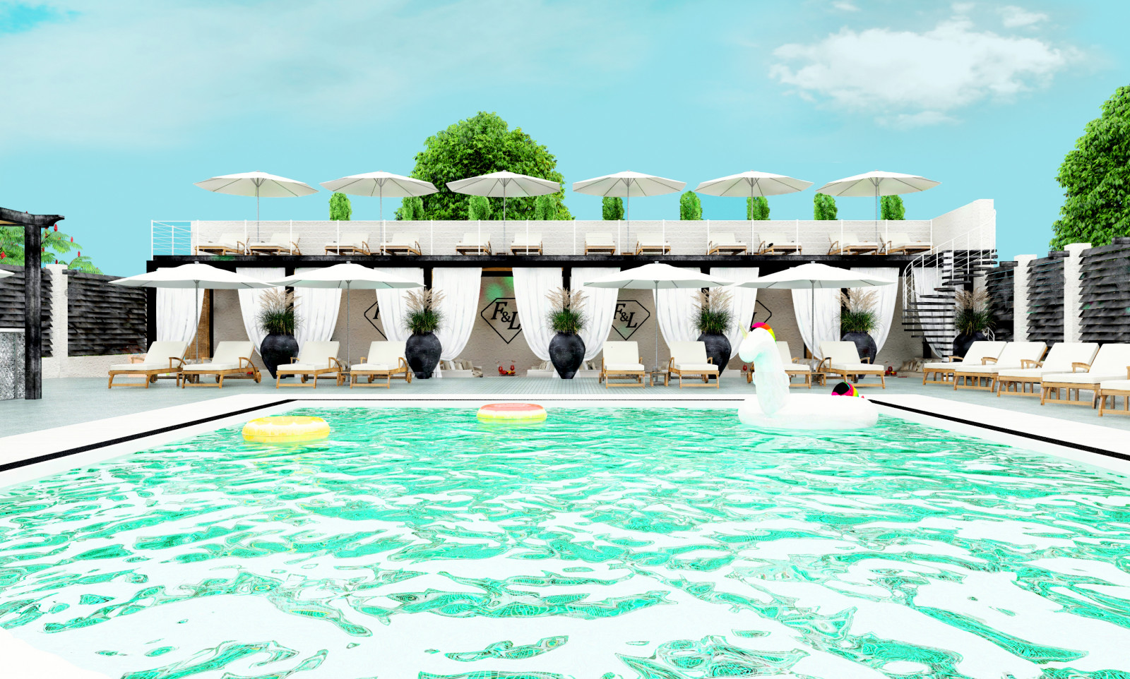 Проект общественного бассейна, г. Краснодар