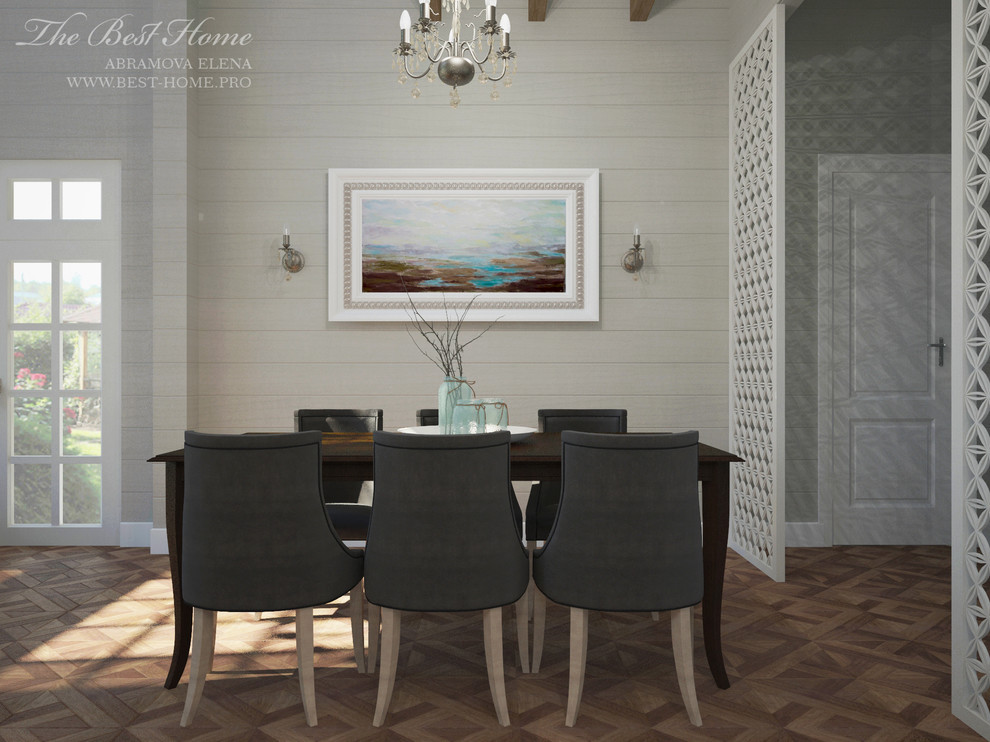 Дизайн  загородного коттеджа в поселке Большая Медведица