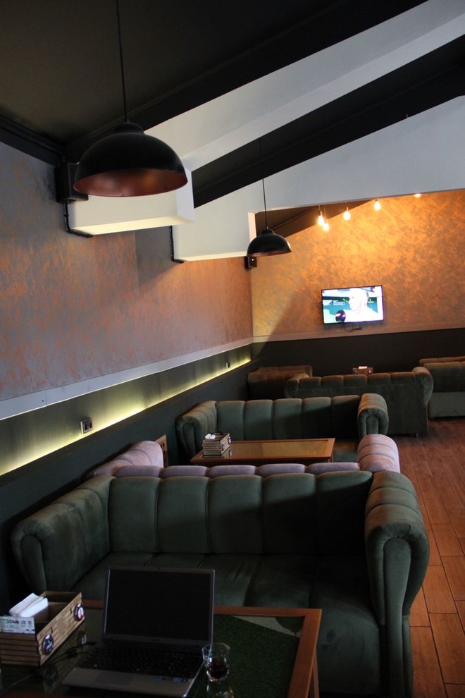 Декоративные краски и штукатурки в интерьере