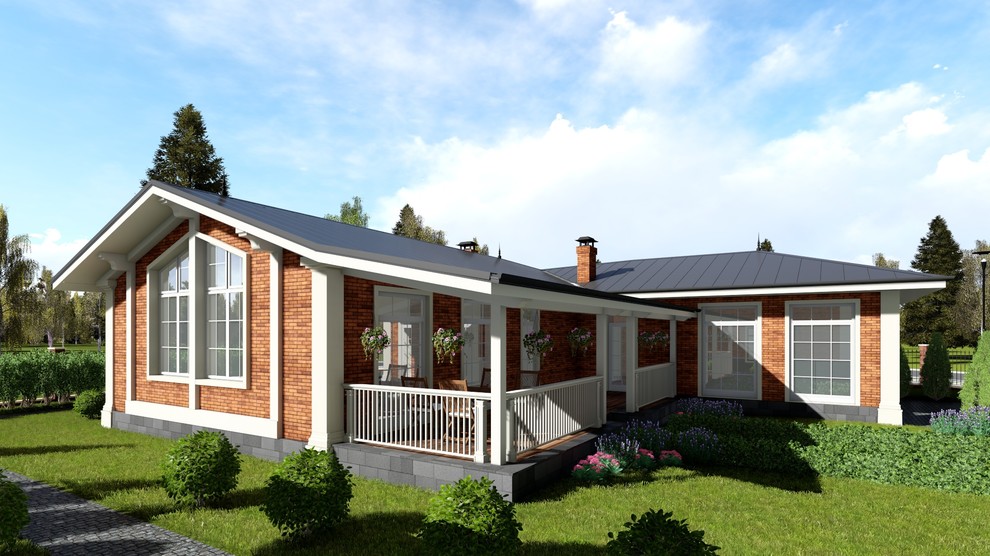 Проект частного дома в Подмосковье