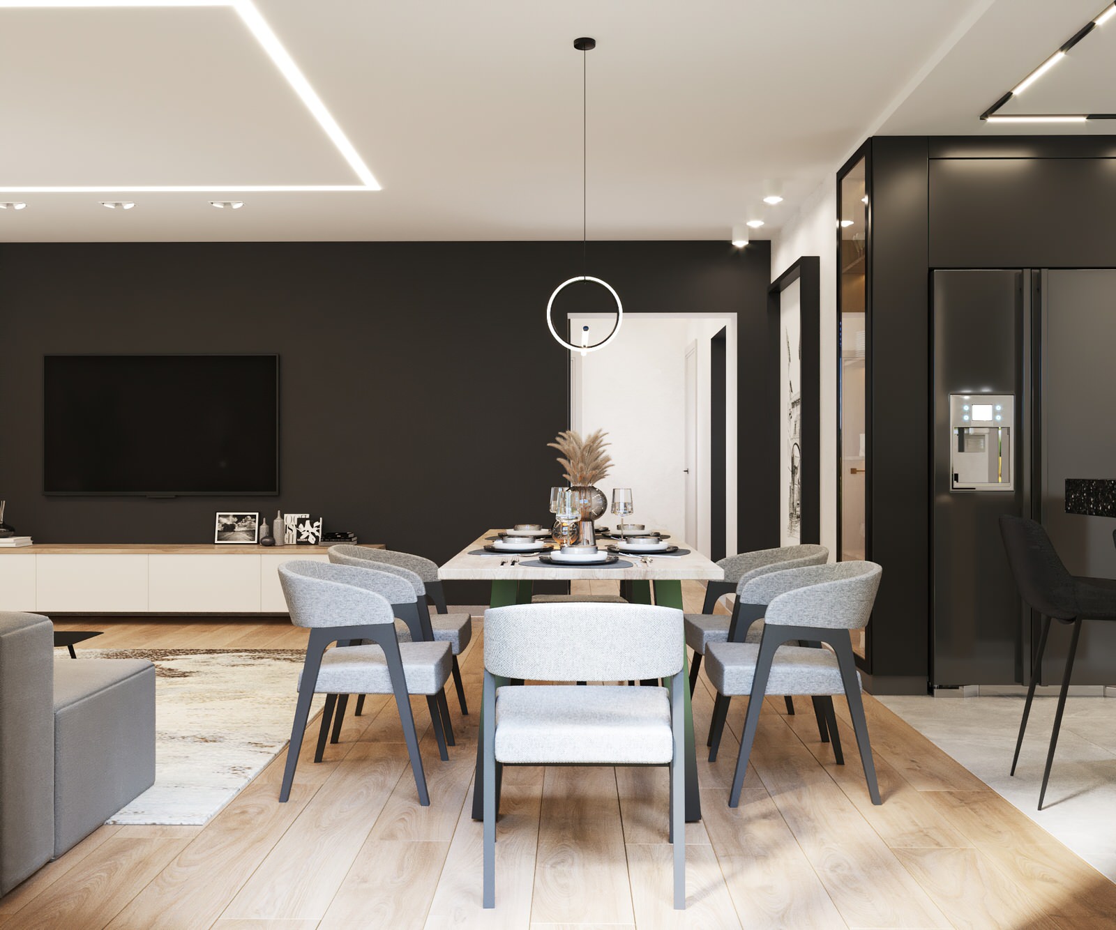 Проект интерьера частного дома