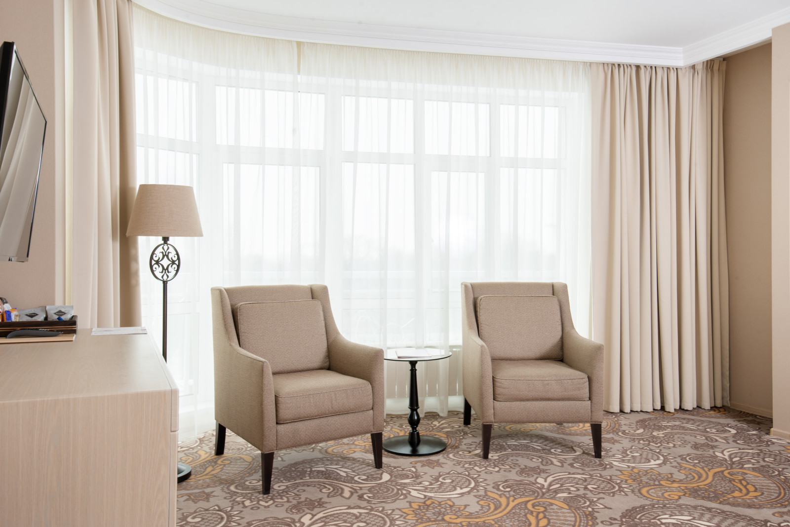 Съемка  интерьеров и номерного фонда для Кулибин Парк отель & SPA