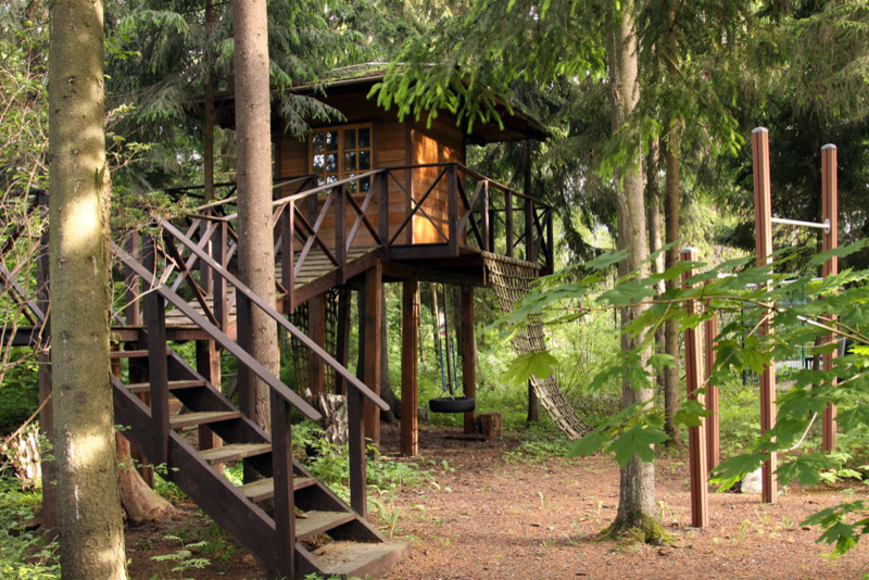 Большой сад для дружной семьи