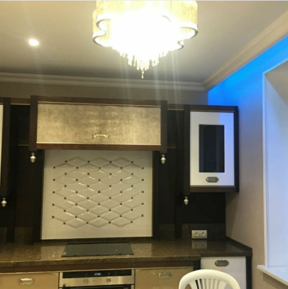 Элегантный дизайнерский ремонт кухни