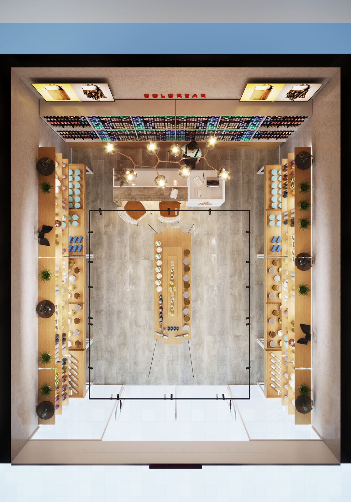 Концепция салона-магазина профессиональной косметики