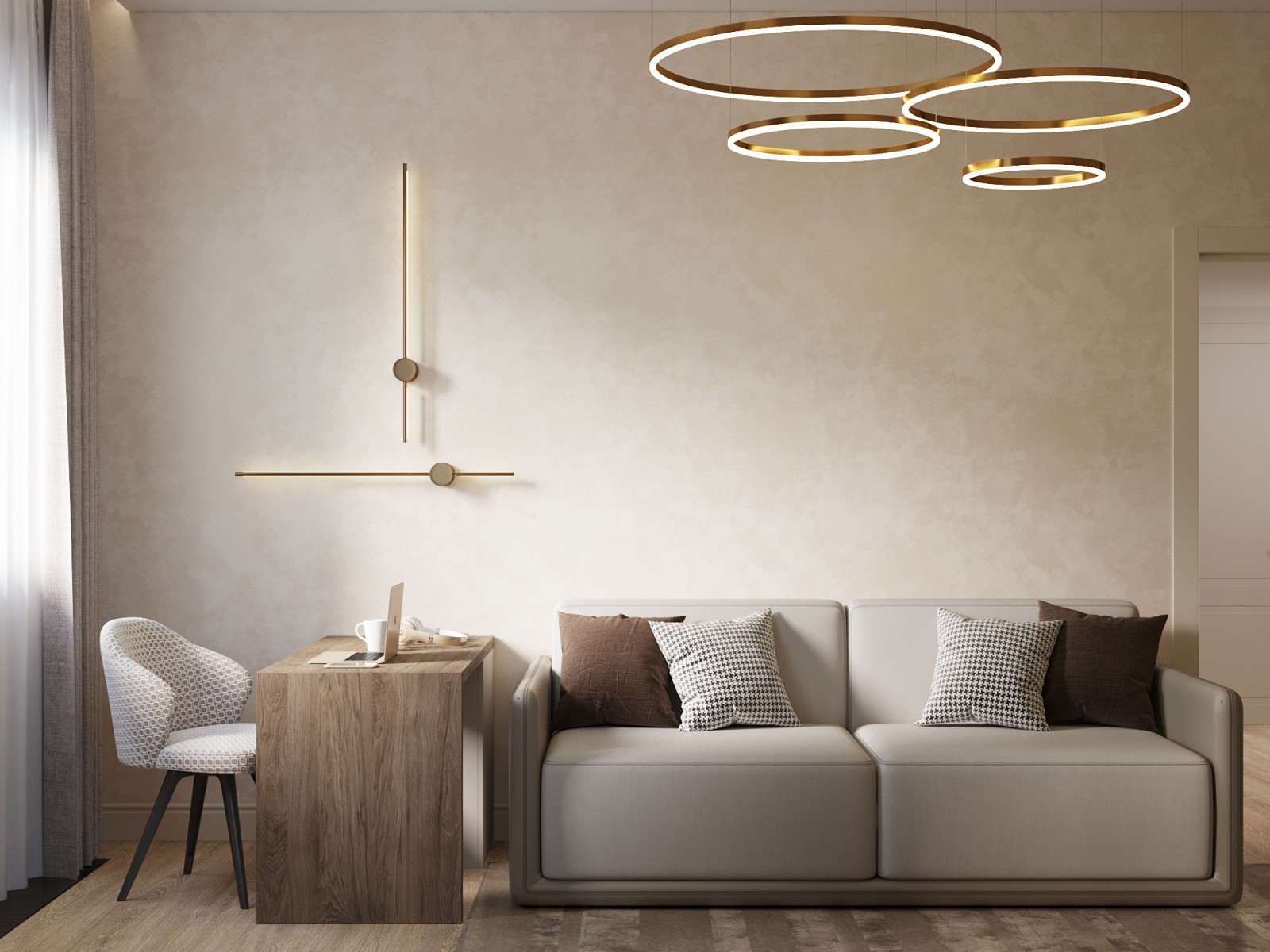 ЖК Вдохновение, гостиная