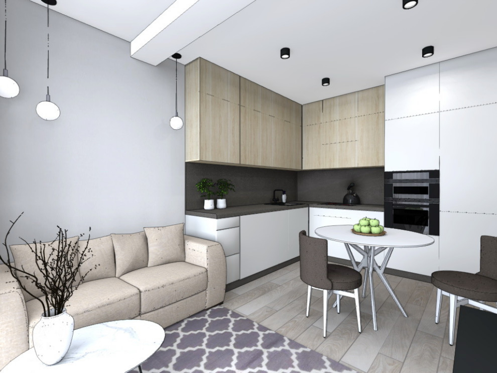 Обложка проекта: дизайн кухни