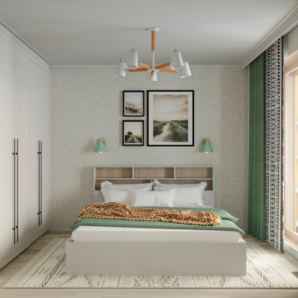 Обложка проекта: Проект однокомнатной квартиры для семейной пары