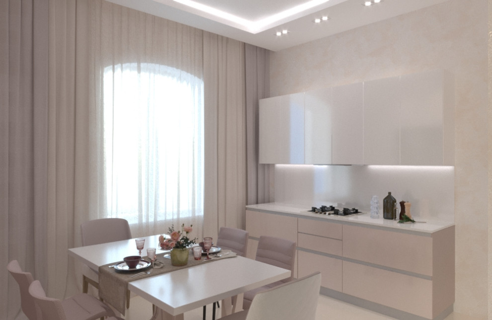 Обложка проекта: Кухня в таунхаусе