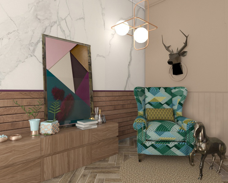 Дизайн квартиры для молодой, активной пары