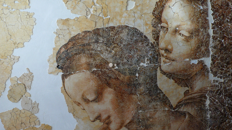 Леонардо да Виничи "Дама с горностаем"