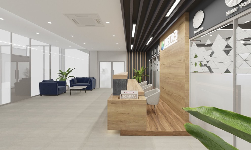 Дизайн интерьера Научно-Исследовательского и Проектного Института "ПЕГАЗ"