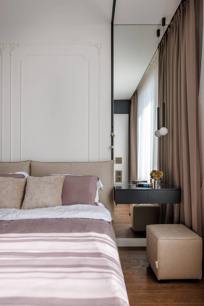 Дизайн и ремонт квартиры в ЖК «Хедлайнер» — Классическая геометрия