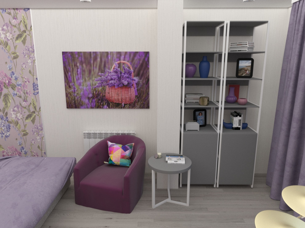 Дизайн-проект  2-го этажа дома в  ДНТ Зеленая поляна