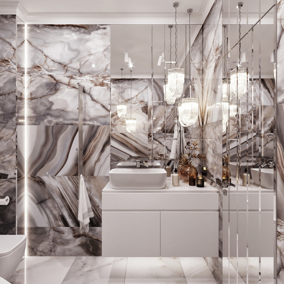 Трехкомнатная квартира площадью 120 м2. Современная классика.