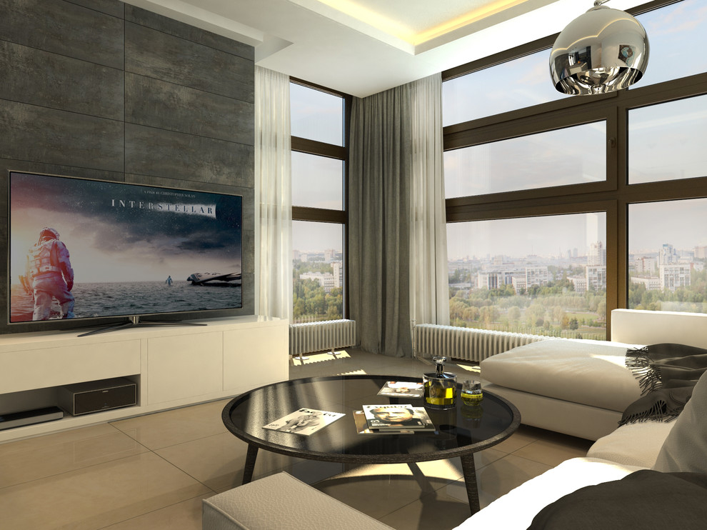 Легкий лофт для молодой пары