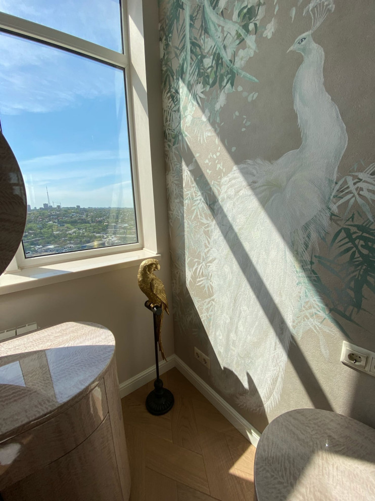 Обложка проекта: Красивая квартира с видом на реку (проект)